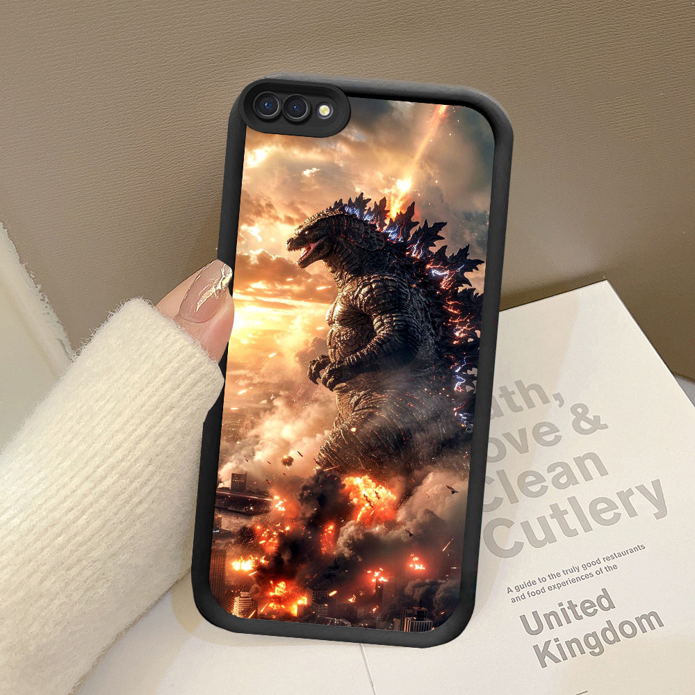 NB-27 Godzilla vs Kong เคสกันกระแทกสําหรับ OPPO A5 A3S A1K A12E Realme C2 C2s