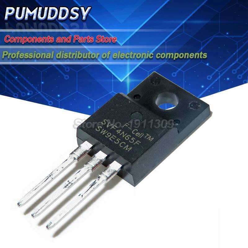 ชิ้น 10 SVF4N65F TO-220F 4N65F SVD4N65F TO-220 SVF4N65 650V 4A
