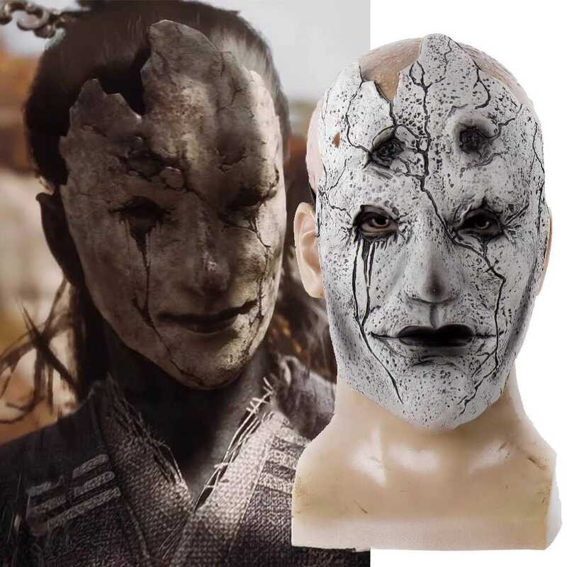 [Black Myth Goku] หน้ากากคอสเพลย์ Witty Latex Mask หน้ากากสยองขวัญฮาโลวีน NPC Dress Up