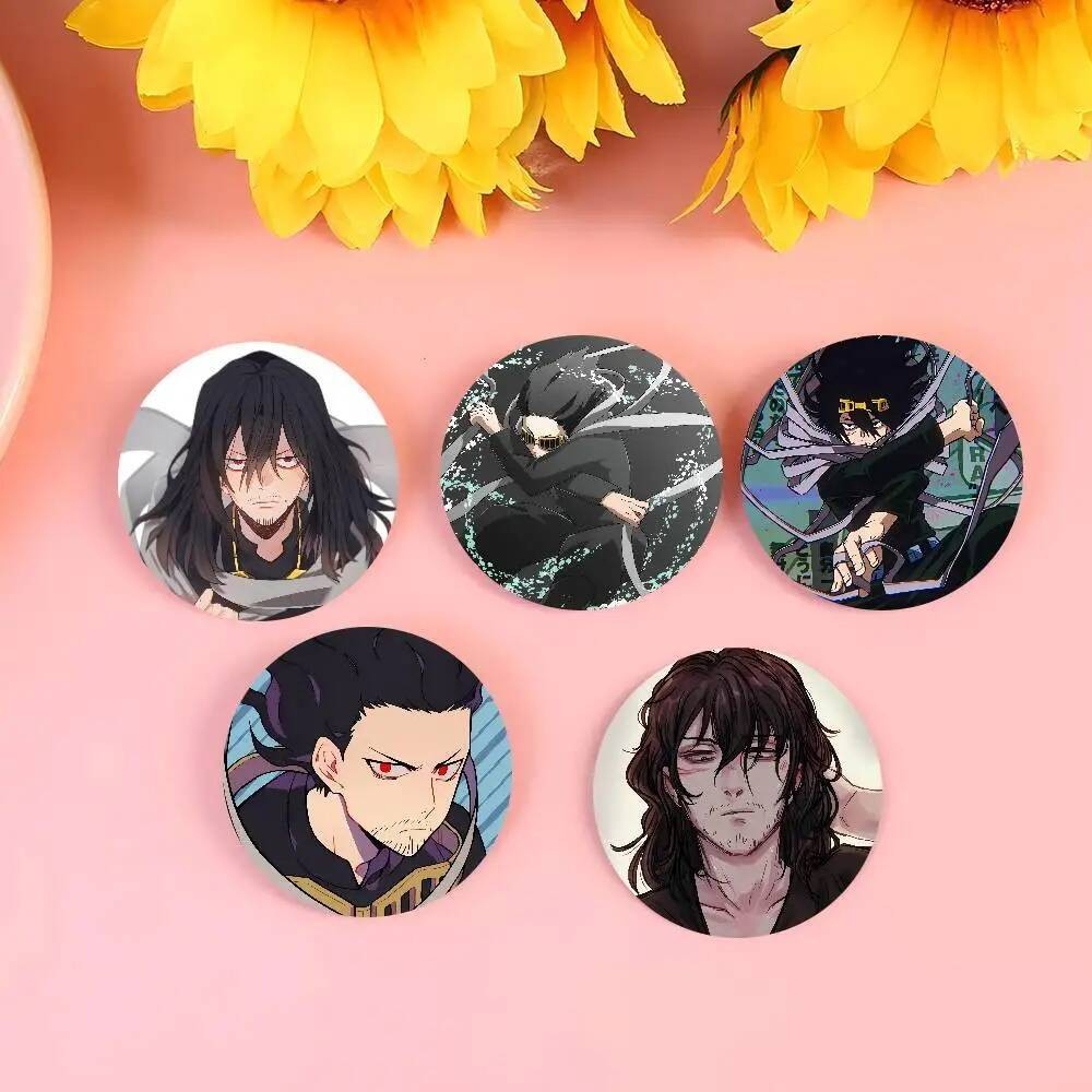 เข็มกลัด.Handmade.Shouta.Aizawa.ขนาด.32/44/58.มม.สำหรับ.กระเป๋าเป้และของขวัญ