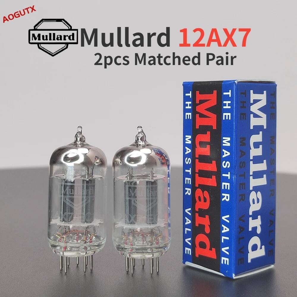 Aogutx Mullard 12AX7 ECC83 6N4Vacuum Tube HIFI Audio Valve อิเล็กทรอนิกส์หลอดเครื่องขยายเสียงชุดโรงง
