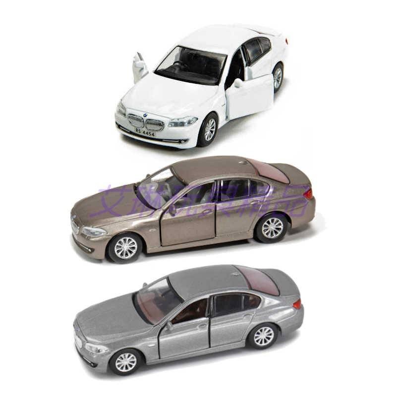 พร้อมส่ง Tiny Micro Shadow 1: 64 BMW BMW 5 Series F10 #115 เครื่องประดับโมเดล Platinum Grey Out of P