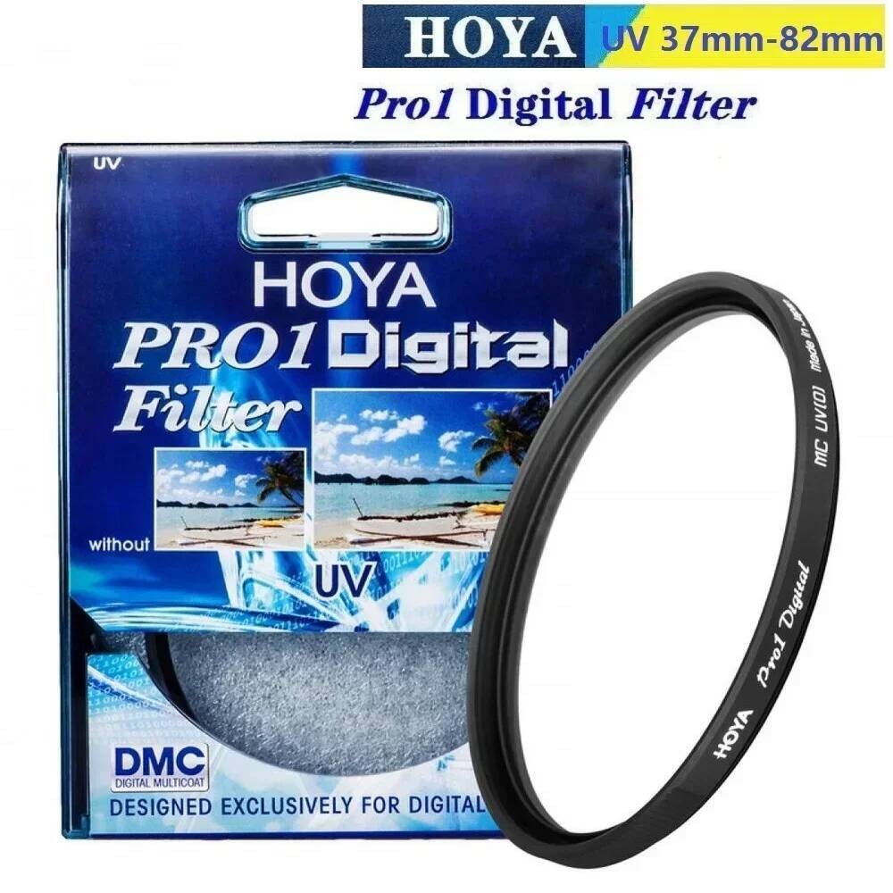 HOYA UV Filter 37_40.5_43_46_49_52_55_58_62_67_72_77_82mm DMC Pro1 ดิจิตอลป้องกันเลนส์กล้องกรองสําหร
