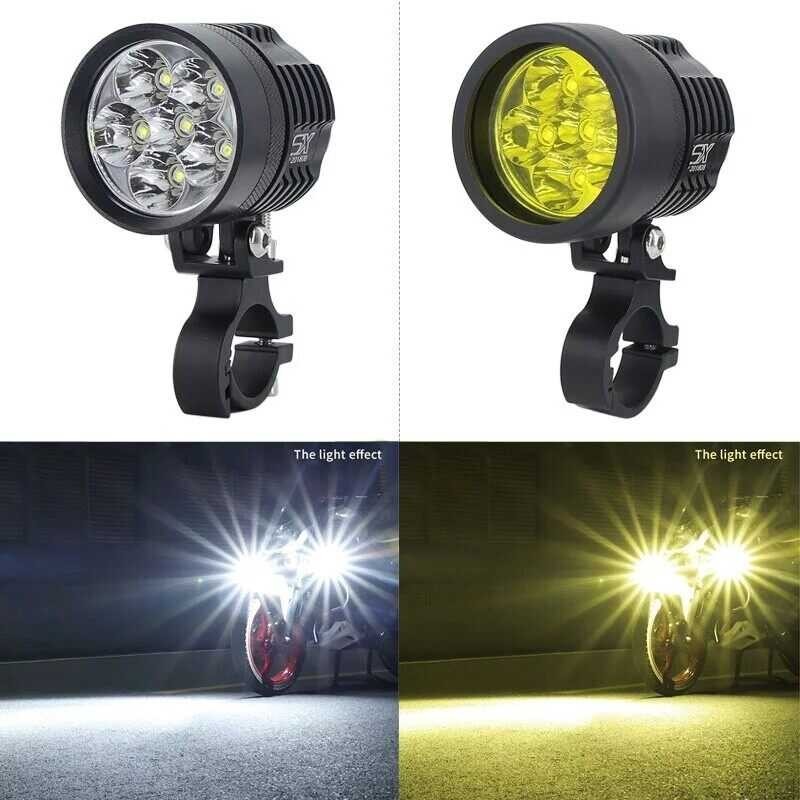 L6x LED DIY หลอดไฟหน้ารถมอเตอร์ไซค์มอเตอร์ไซด์กันน้ำหมอ