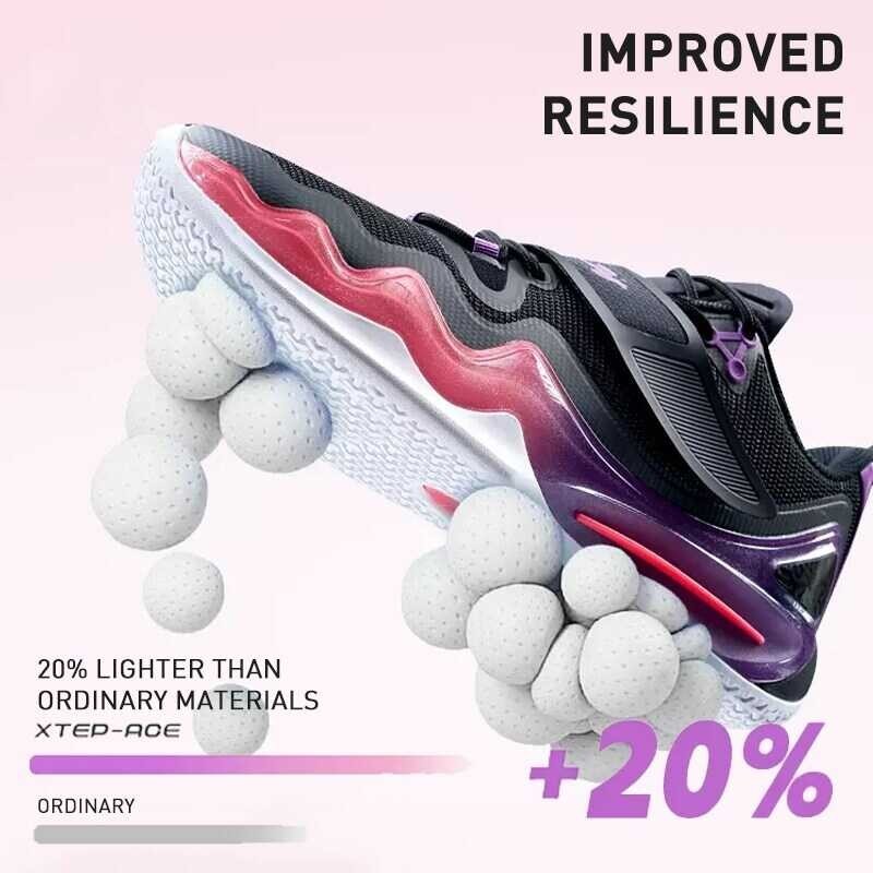 เทคโนโลยีกันกระแทกรองเท้าบาสเก็ตบอลผู้ชาย XTEP