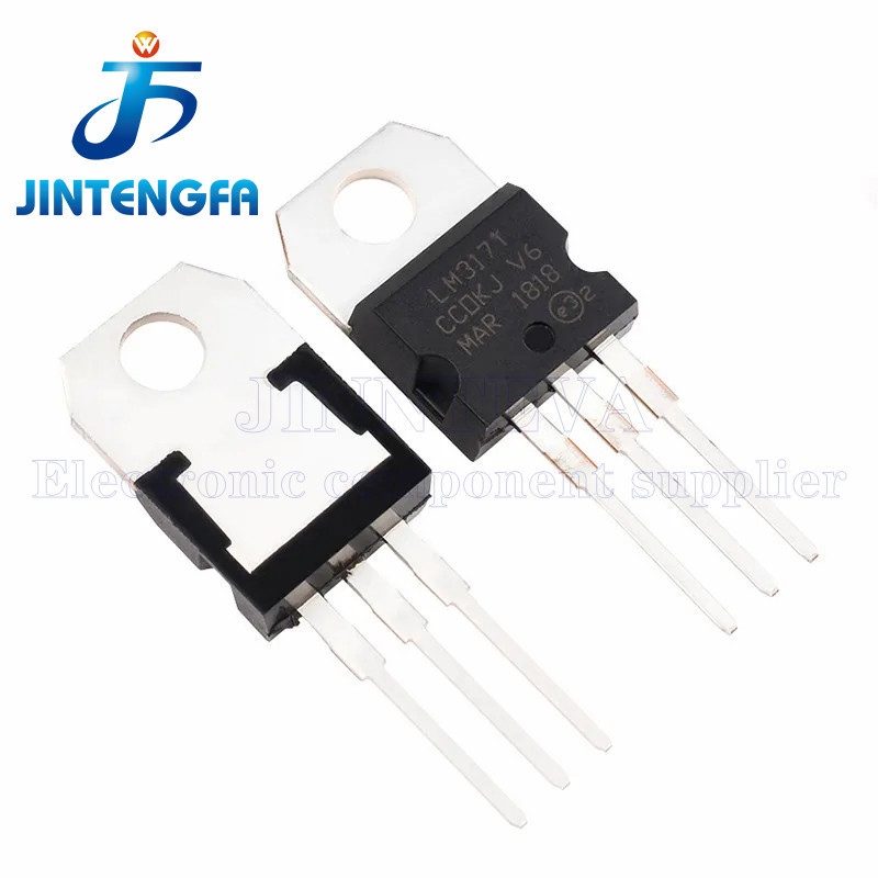 10PCS LM317 LM337 LM317T LM337T TO-220 DIP Linear ตัวควบคุมแรงดันไฟฟ้า 1.2-37V Adj บวก 1.5 Amp ทรานซ