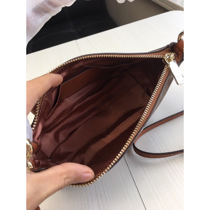 ♞,♘,♙กระเป๋า Coach แท้ underarm bag F36674 crossbody bag ghj