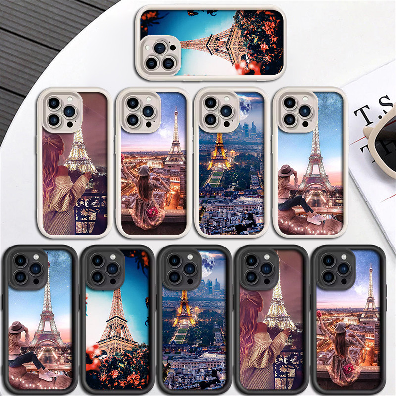 Et84 Paris Eiffel เคสโทรศัพท์กันกระแทกสําหรับ OPPO Reno 8 8T Pro A77S A77