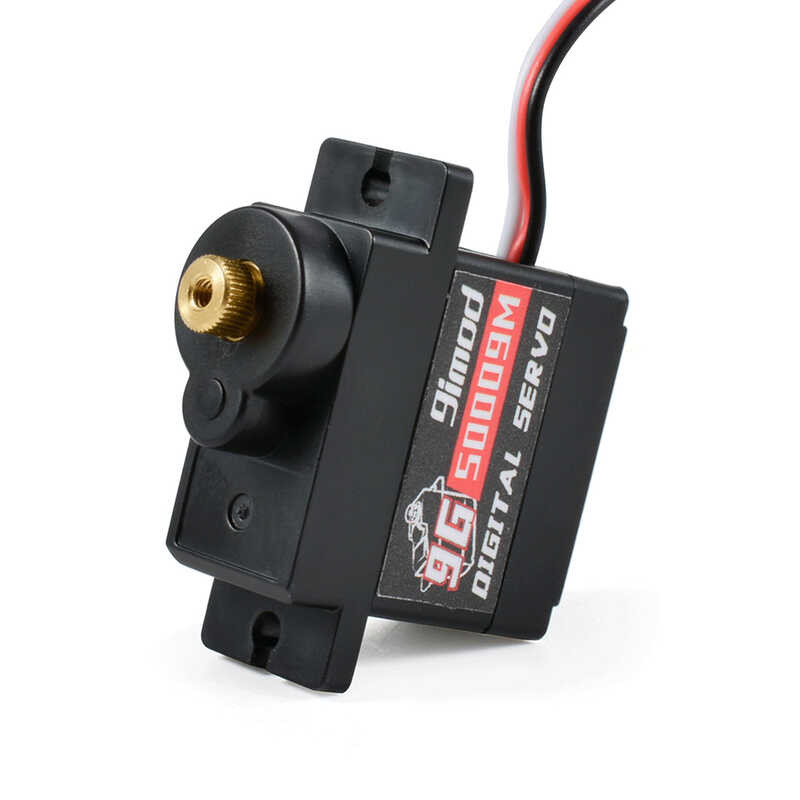 Δ 9Imod ดิจิตอลเซอร์โวมอเตอร์ 9G 17G 15Kg โลหะเกียร์พวงมาล