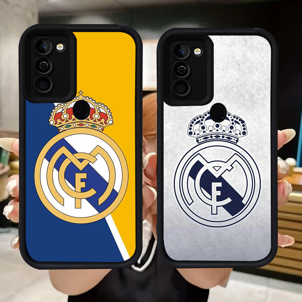 Q100 จริง-Madrid นุ่มสําหรับ Samsung A7 A30s A50 A11 M11 A20 M30S A30 A20S A10S A10 M21 A50s A21S