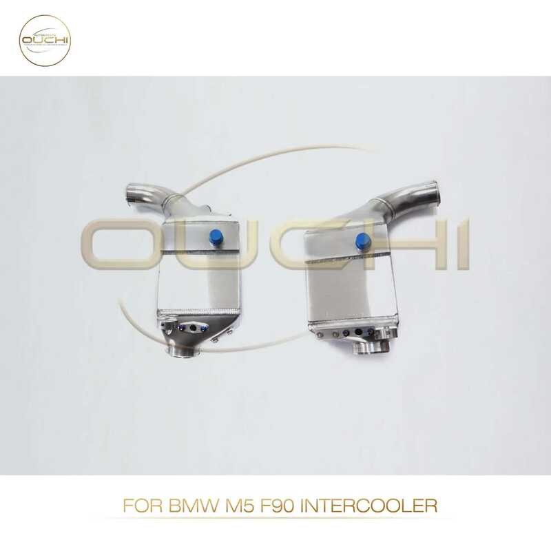 M5 ไอซ์คูลเลอร์ประสิทธิภาพสูงสำหรับ F90 OUCHI อะลูมิเนียม อะไหล่รถยนต์