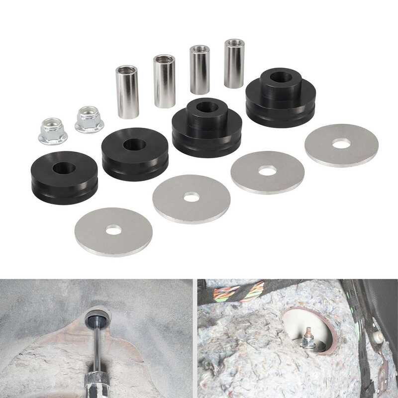 E90 บูชช็อคหลังด้านบนโพลียูรีเทนสำหรับ E91 E92 E93 E87 E88 E81 E82, แทนที่ 737, 33 50 6 771 738 E82,