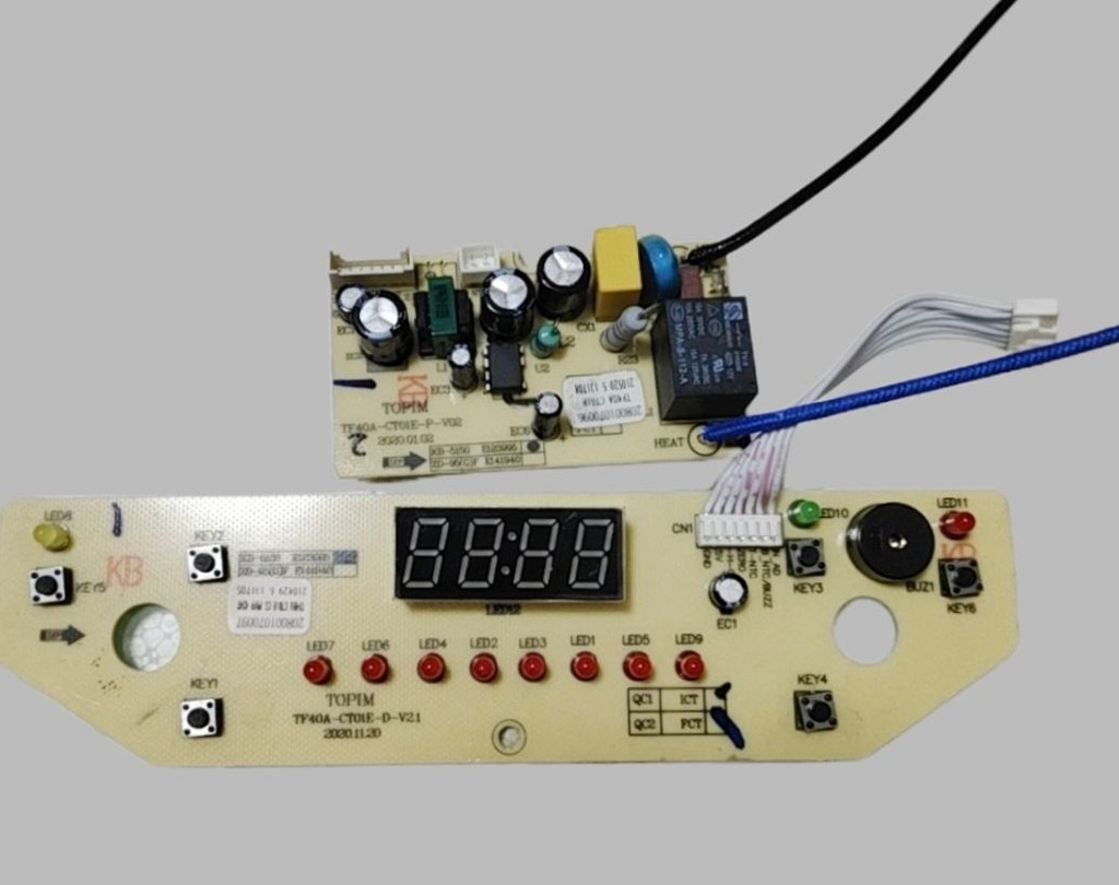 ♞เหมาะสําหรับ Midea หม้อหุงข้าวอุปกรณ์เสริมเมนบอร์ด MB-FB40M205 ควบคุม TF40A-CT01E ชุดบอร์ดปุ่ม