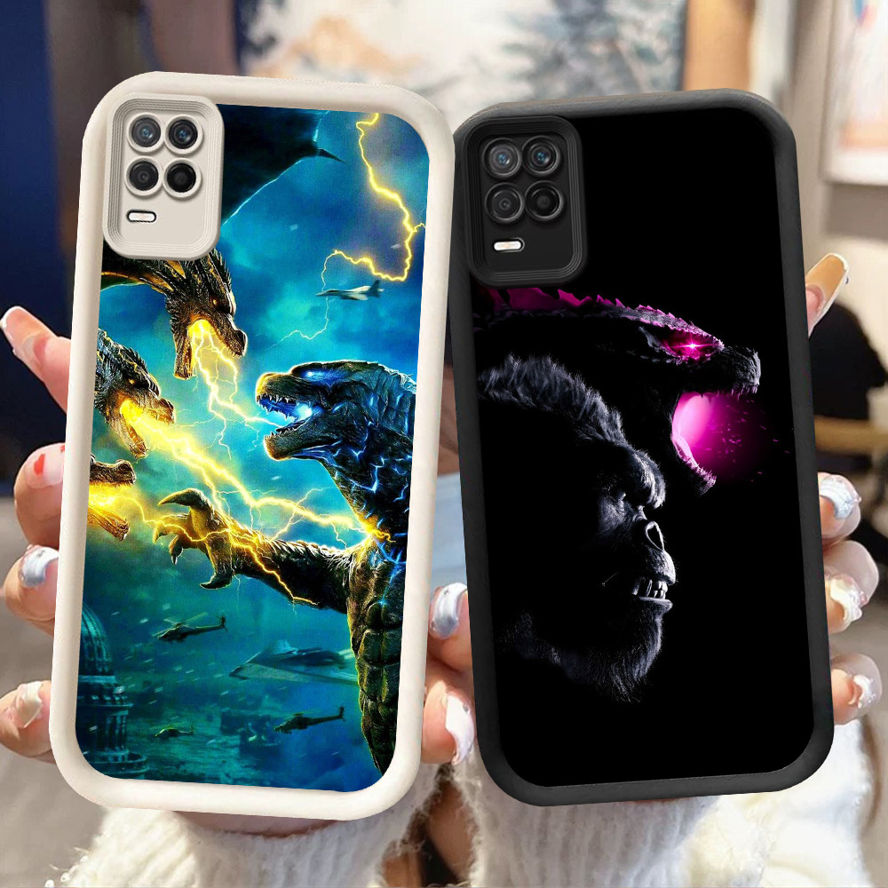 NA-36 Godzilla vs Kong2 เคสกันกระแทกสําหรับ OPPO A54 Realme 8 8S Q3 V13 Narzo 30 Pro