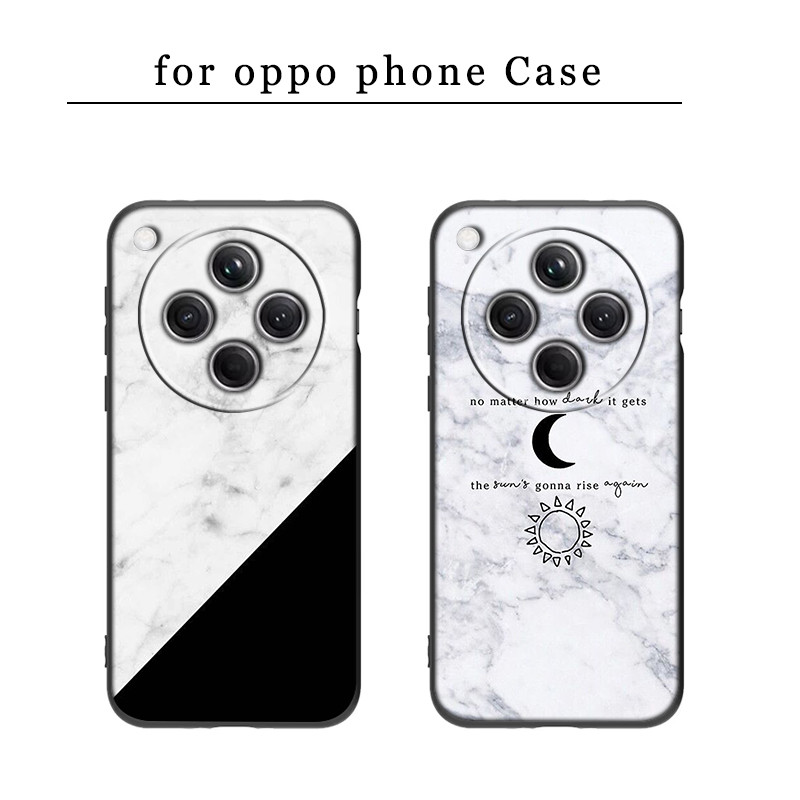 QL125 หรูหราหินอ่อน OPPO A57 4G A5S A7 A8 A31 A60 A76 A77 A80 A91 F15 F3 A92 A93 A72 A52 A94 นุ่มกรณ