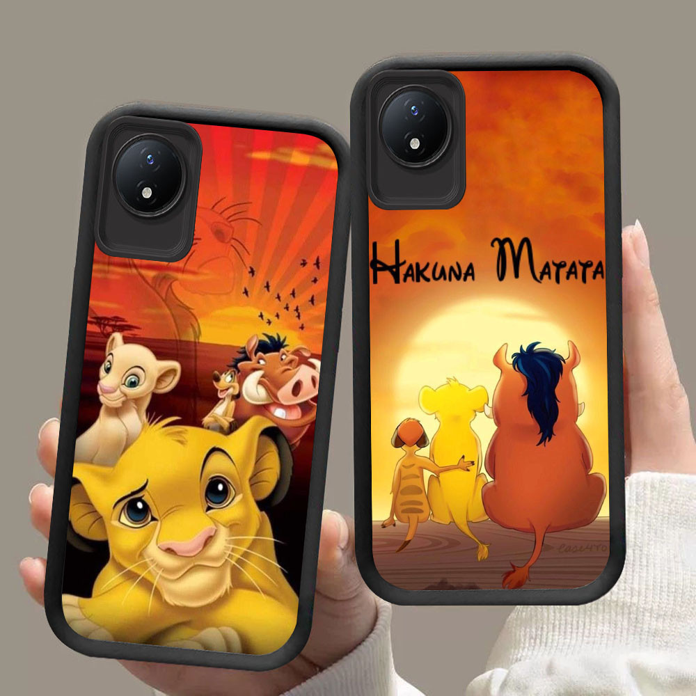 DF-63 Lion King หรูหราปลอกอ่อนสําหรับ VIVO Y02 Y02a Y02t V30 Y29 V30E V50 Pro