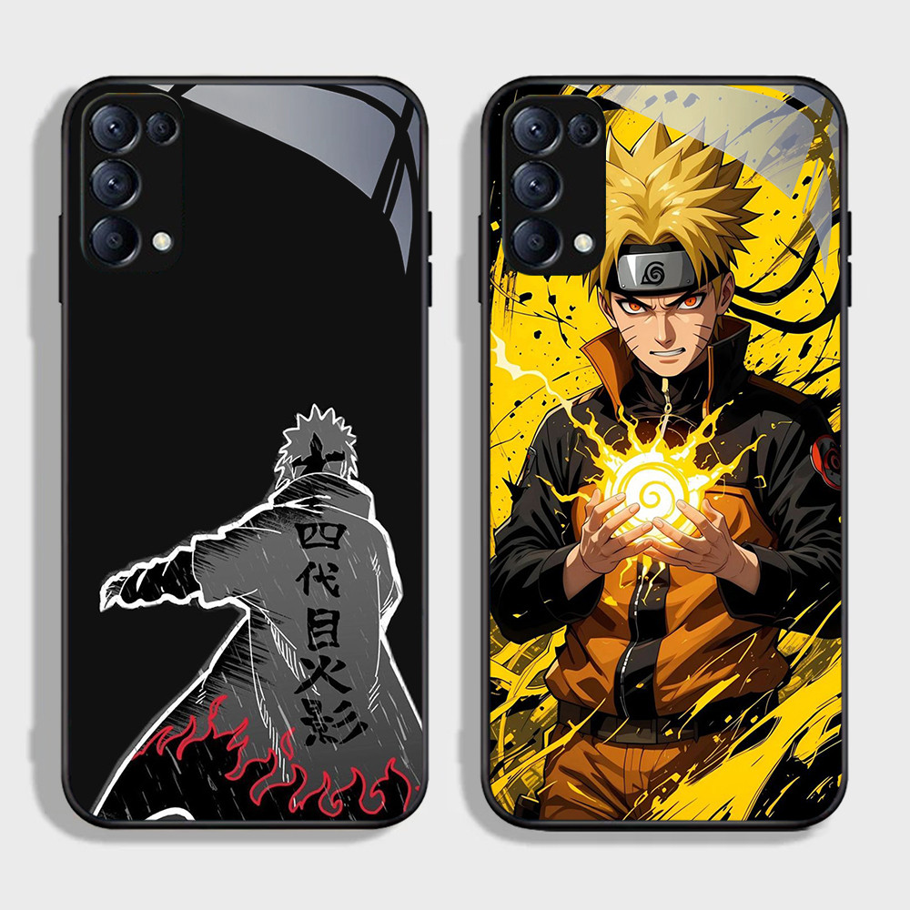 NA-61 NARUTO HD Softcase Glossy Glass สําหรับ OPPO Reno 6Z 6 5 4 3 A91 F15