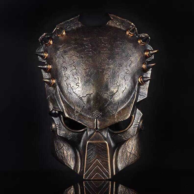 เลือกหน้ากากฮาโลวีน Collectors Edition ธีมภาพยนตร์ Resin Predator avpr Solo Mask Predator