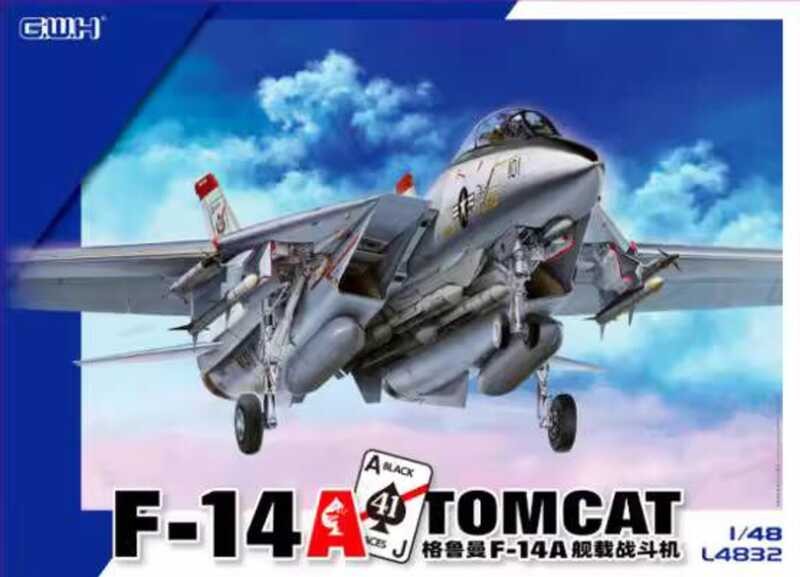 GWH L4832 เครื่องบินรบ F-14A TOMCAT ของกองทัพเรือสหรัฐฯ