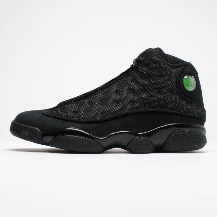 ฟิกเกอร์ Nike Air Jordan 13 black cat AJ13 3M รองเท้าบาสเก็ตบอลแอนทราไซต์ MSWN