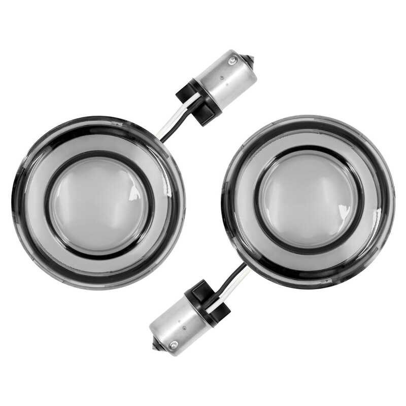 สัญญาณไฟเลี้ยวด้านหลังรถจักรยานยนต์ LED ไฟ1156สไตล์โคม