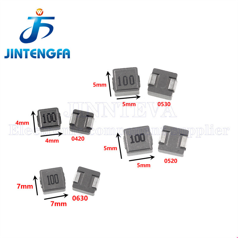 10pcs SMD Molding Power Inductors 0420 0530 0630 1uH 2.2uH 3.3uH 4.7uH 6.8uH 10uH 15uH 22uH 47uH 68uH 33uH 100uH65 4R710