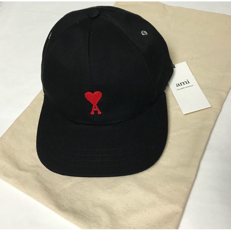 ♞,♘AMI de Coeur Embroidery Cap แท้ 100% VER