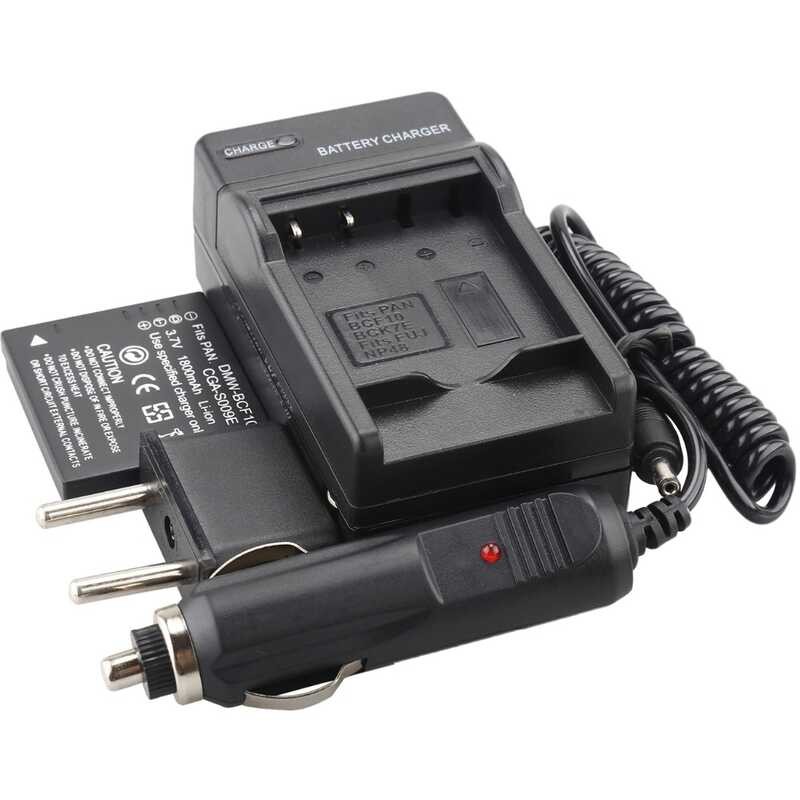 1 a ชิ้น x แบตเตอรี่กล้อง Probty DMW-BCF10E DMW BCF10E + เครื่องชาร์