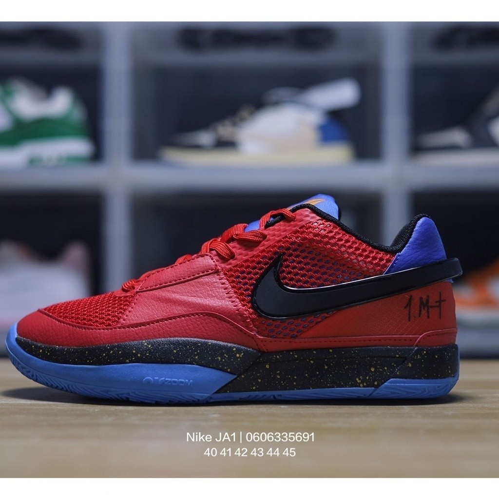 ไฟ * JA1 morant Generation ERO รองเท้าผ้าใบกันลื่นทนต่อการสึกหรอสำหรับบาสเก็ตบอล