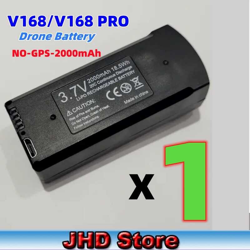 แบตเตอรี่โดรน 08F Jhd สำหรับ V168/V168 Pro/ PRO MAX ไม่มี Gps/Gps แบ