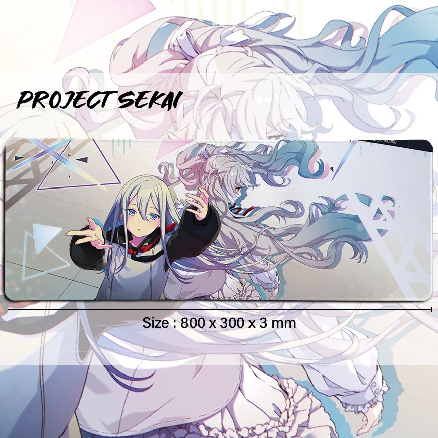 Project Sekai Yoisaki Kanade World Project Kaki Kanade แผ่นรองเมาส์เกมมิ่ง ขนาด 800x300 มม.