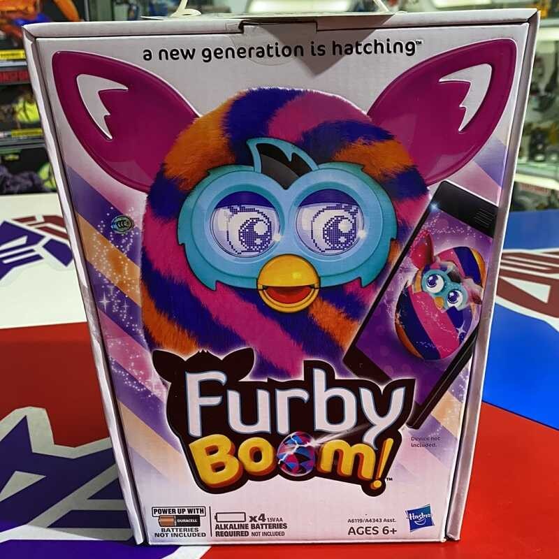 ของเล่นยัดไส้ของเล่นแบบโต้ตอบ 々 Furby Boom Furbgs สำหรับเด