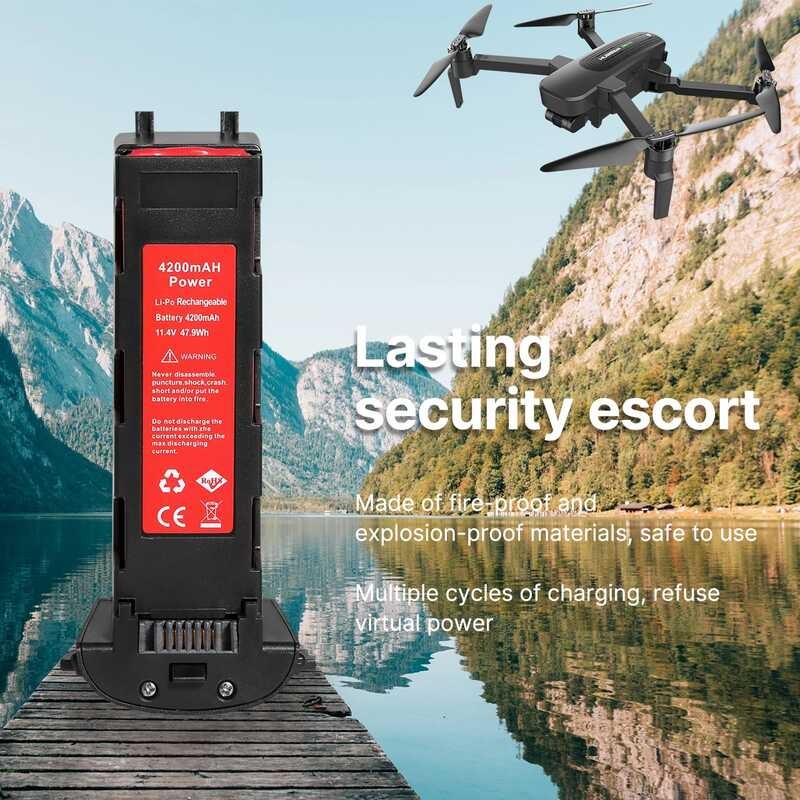 Hubsan 93C H117s Zino GPS 4 แกนเครื่องบินอุปกรณ์เสริม 4200Mah แบต