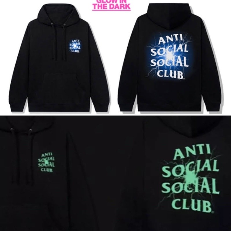 ♞(ของแท้ 100%) Anti Social Social Club Hoodie (ASSC) ของใหม่ QWV
