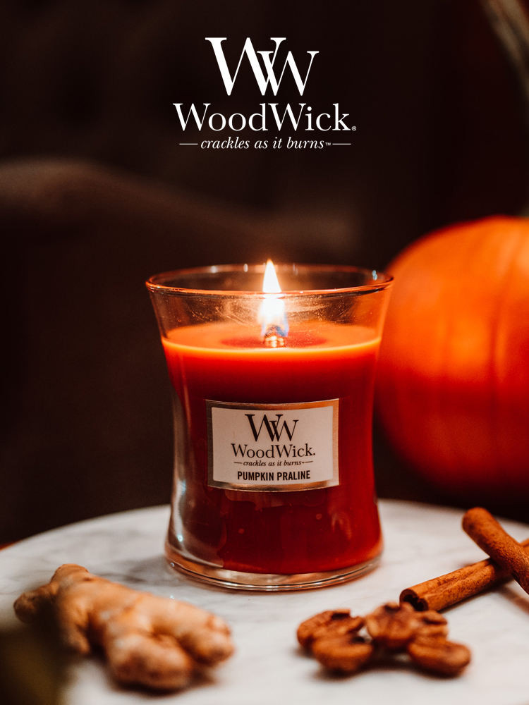 ♞เทียนหอม WoodWick White Noise กลิ่นห้องนอน ดาราหญิงมอบของขวัญวันเกิดสไตล์เดียวกันให้แฟนสาวของเธอ