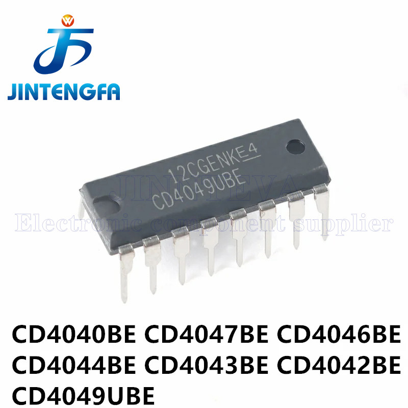 10PCS CD4049 DIP-16 SOP-16 CD4049UBE CD4049BE CD4049BM CD4049UBM HEF4049BT SMD CMOS Hex ตัวบ่งชี้บัฟ