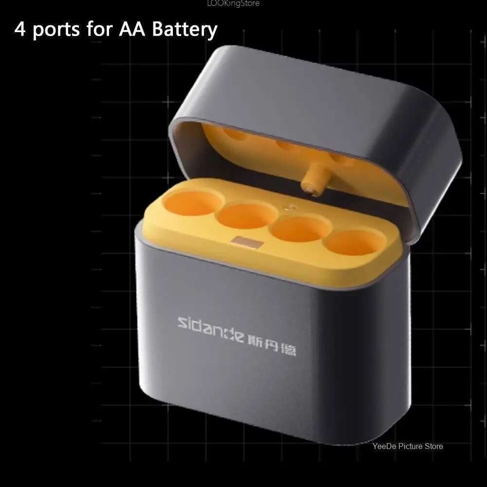 SIDANDE 4 ช่อง 8 ช่องแบตเตอรี่ Charger สําหรับ SIDANDE AAA/AA แบตเตอรี่ Ni-MH แบบชาร์จไฟได้ 1.5V Fas
