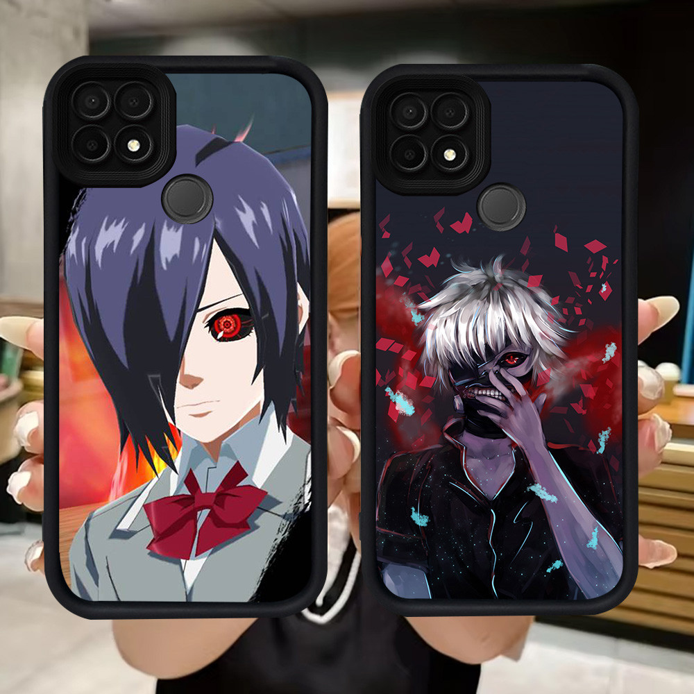 Q39 อะนิเมะ Tokyo Ghoul นุ่มสําหรับ Realme C25Y C21 8 C15 C11 C12 C21Y C20 C25 8S C25S Narzo 20 30A 