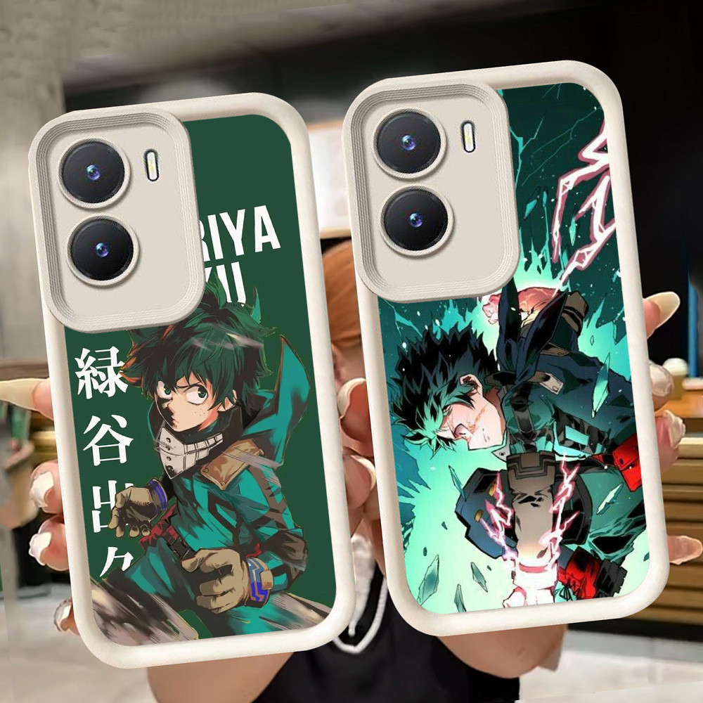 ปลอกอ่อนสําหรับ VIVO Y16 Y75 Y15a Y22 Y22s Y35 Y56 Y15s Y01 Y01A IQOO Z9X Y55 Z9 5G 13 Z10 T4 สีขาว 