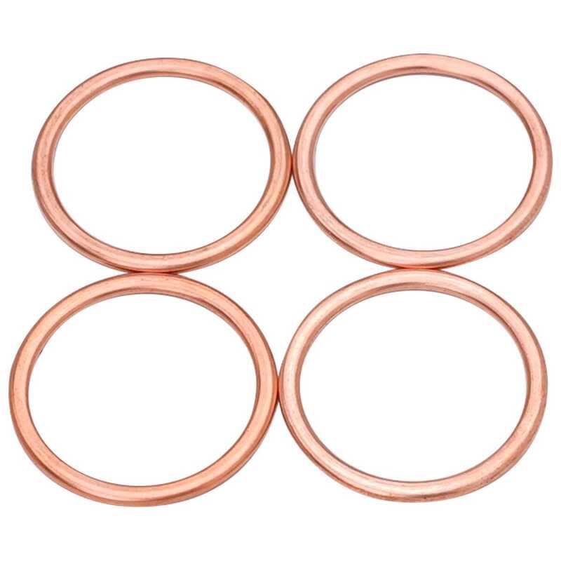 เหมาะสําหรับ Kawasaki ZR800 Z800 13-16 ZZR600 ZX600 90-2006 ปะเก็นท่อไอเสีย