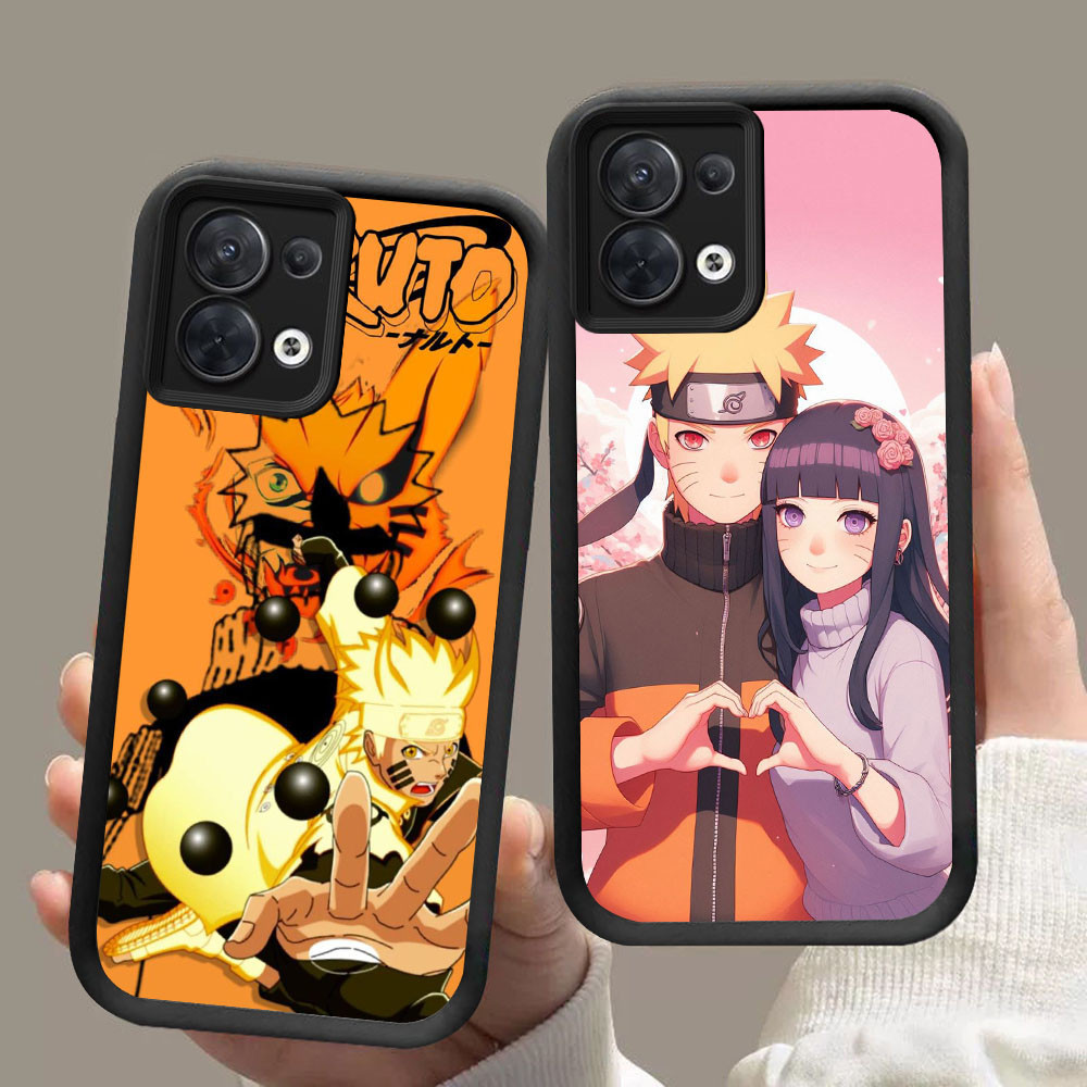 DF-89 Naruto Anime Luxury Soft Casing สําหรับ OPPO F21 F21S K9X Reno 7 8 13F ค้นหา X5 Lite Pro