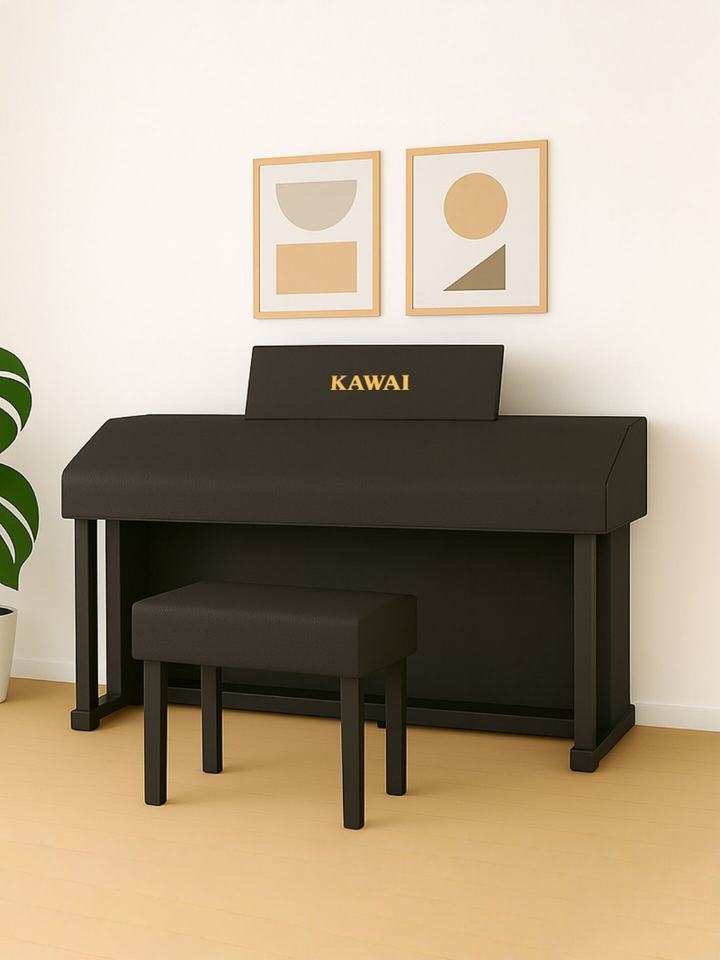 ใหม่เปียโนฝุ่นปก Kawayi เปียโนไฟฟ้าเหมาะสําหรับ KDP120/CA/CN หนา KAWAI ฝุ่น Waterproo