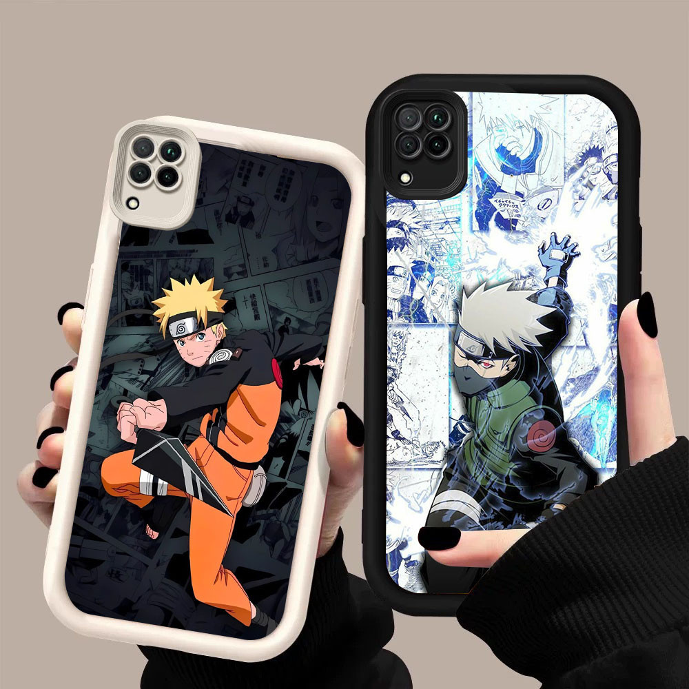 DF-90 Naruto Kakashi หรูหราปลอกอ่อนสําหรับ Samsung A12 A22 J2 J4 J6 J7 Prime Pro Plus 5G
