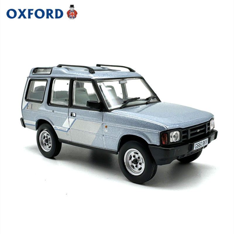 OXFORD Land Rover Discovery 1 Jeep Old-fashioned โมเดลรถจําลองคอลเลกชันเครื่องประดับเครื่องประดับ 1: 43 Out of Print Model