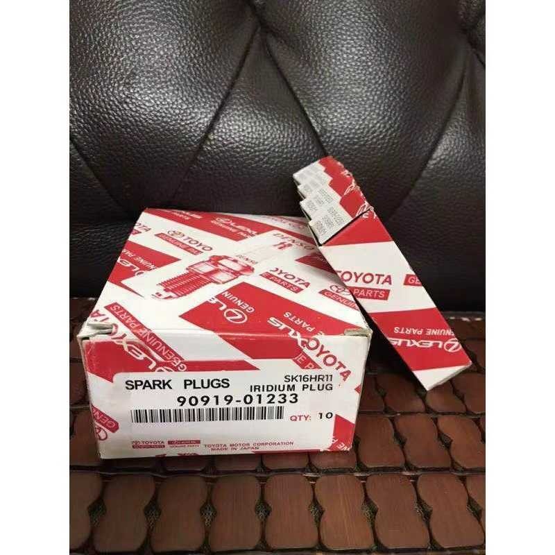 หัวเทียน DENSO IRIDIUM TOYOTA Sk16hr11 (Camry ) PART NO 90919-01233 (1ชุด4หัว) (1ชุ