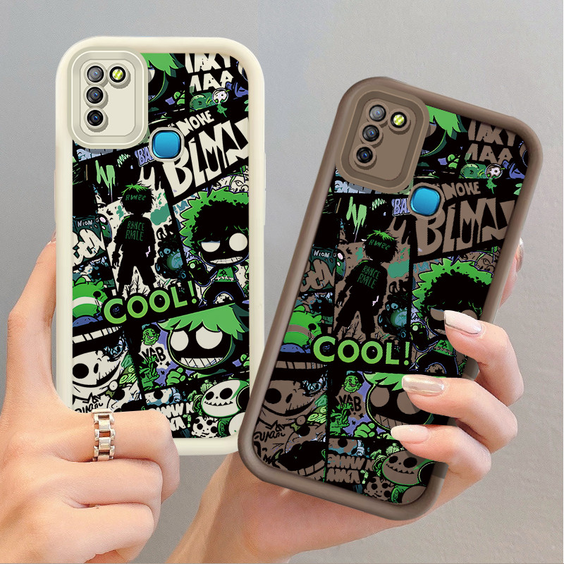 เคสสําหรับ infinix Smart 5 6 HD 6 Plus Smart 8 7 HD Pro/infinix Note 12 Pro 30 Pro Cool Trend Graffiti Dark การ์ตูนกันกระแทกซิลิโคนอ่อนนุ่ม TPU ฝาครอบป้องกัน