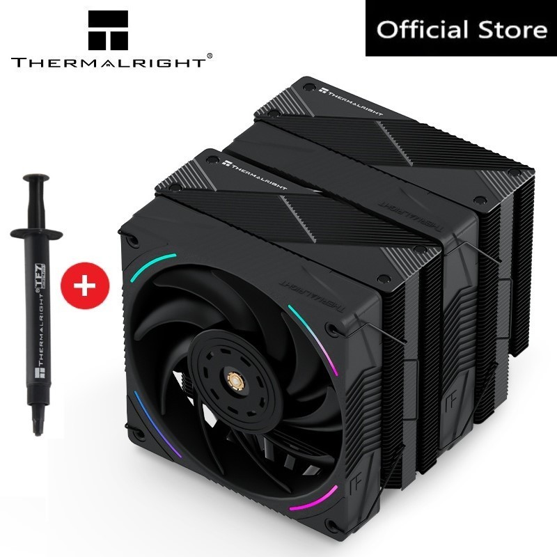 Thermalright PS120 EVO หม้อน้ํา CPU Cooler 76 มม.ท่อความร้อน CPU Air Cooler Dual PWM พัดลม 2150RPM ค