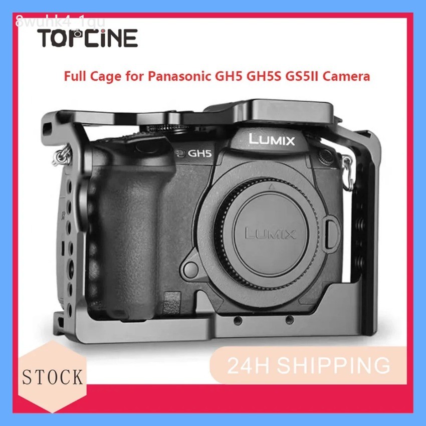 insรุ่นขายดี  Topcine GH52 Camera Cage for Panasonic GH5 GH5S GH5II Camera Cage with Cold Shoe Mou