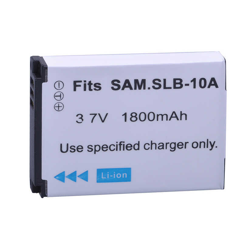 1Pc 016 Slb-10A Slb10a SLB 10A แบตเตอรี่ + LCD USB Charger สำหรับ Samsung P800