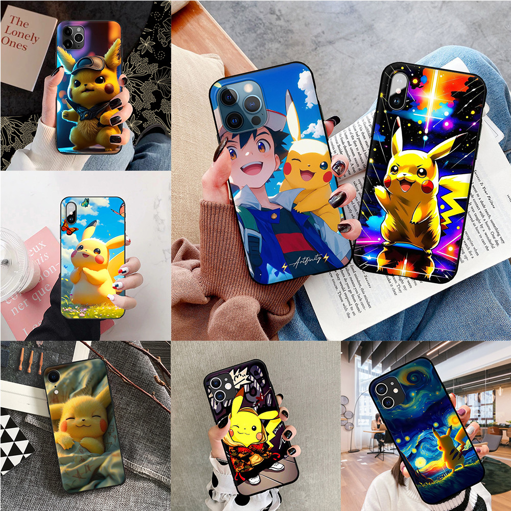 ปลอกXiaomi Redmi 9C NFC 10A 9 9A 8 8A 7 7A 6 6A 5 5A POCO C31 Plus Cover WT2 Love Pokemon Pikachu so